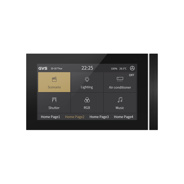 GVS KNX Smart Touch Panel V50s автоматизация дома